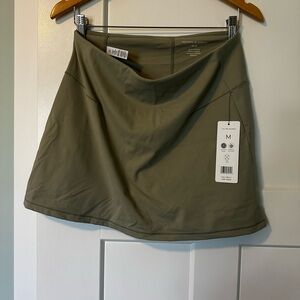 NWT Harmony Balance Olive Green Tennis Golf Skort
